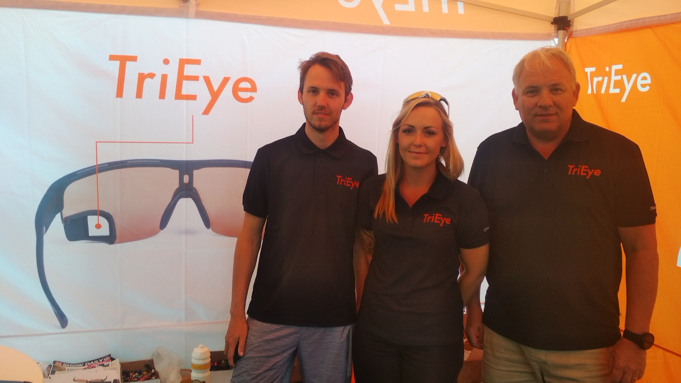Tri Eye Eyewear, Michael, Camilla und Gründer Carsten Juell Fongen